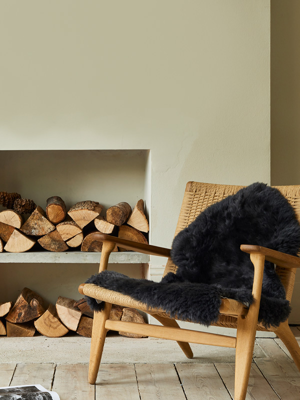 Grey Sheepskin Rug